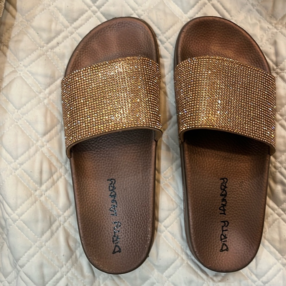 Dirty Laundry Fargo Sparkle Rose Gold slider